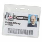 Id Badge Sleeve Vinyl W/ Zipper